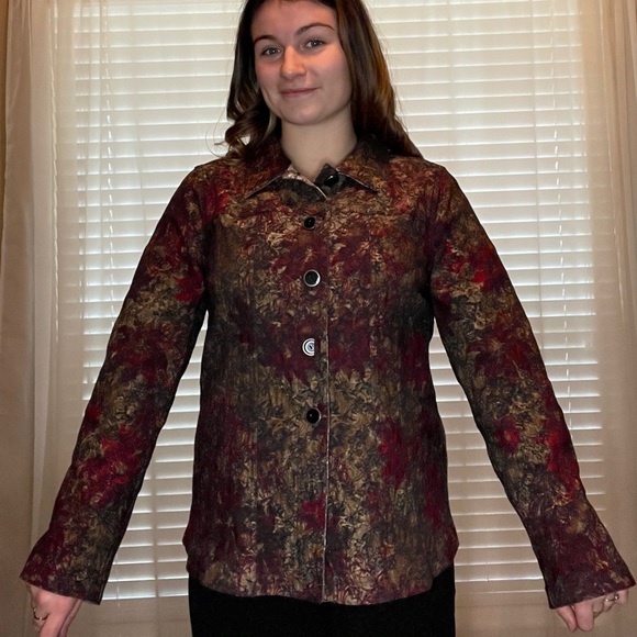 Reversible Button Up Jacket 
In perfect condition - Picture 5 of 5